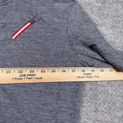 Icebreaker Merino GT Sweater Womens Medium M Grey Full Zip Wool Gorpcore