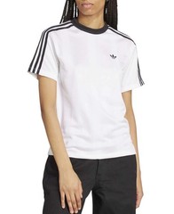 adidas Original Jacquard Jersey T Shirt White/Black JV9647 WOMEN’S Sz S-XL NEW