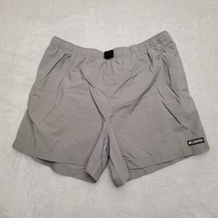 Columbia Shorts Women XL Green 100% Nylon Performance Lightweight Running Casual