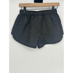 Essentials Fear Of God Women’s Small 100% Nylon Running Shorts In Iron Black