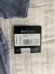 Eddie Bauer Resolution Women’s S Periwinkle Short Sleeve Lightweight Tee