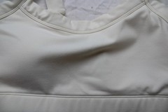 Asos 4505 Womens Soft Touch Square Neck Sports Bra EJ3 Buttermilk Size 10 (US 6)