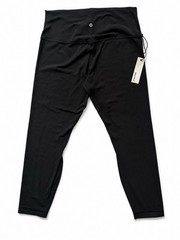 Lululemon X SoulCycle Align Pant 25″ Black Leggings High-Rise Size 12 NWT