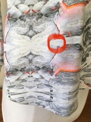 LOT 78 Size Small Grey Multicoloured Kaleidescope Print Sweatshirt