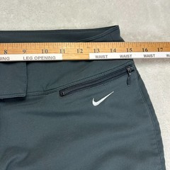 Nike Dri Fit Golf Pants Womens S Green Straight Leg Outdoor Hiking Performance
