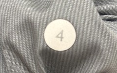 Lululemon Tracker Short II 4 Way Stretch Heathers Slate Grey Inkwell Stripe 4
