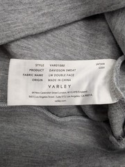 Varley Davidson Half Zip Sweatshirt Womens Medium Gray Athleisure Minimal Lounge