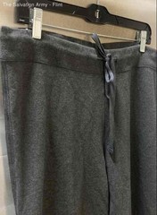 Tommy Bahama Womens Gray Flared Leg Drawstring Waist Yoga Pants Size Medium