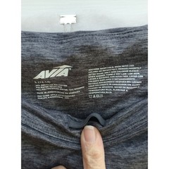 Avia Heathered Charcoal High-Rise Bike Shorts. AW 11