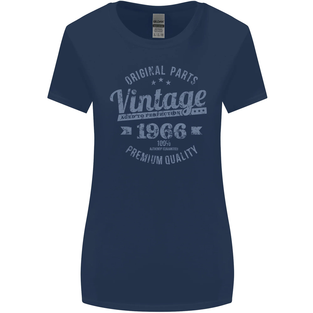 Vintage Year 59th Birthday 1966 Womens Wider Cut T-Shirt