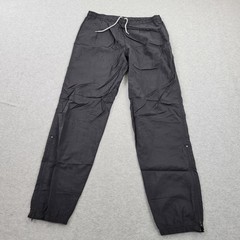 Nike Jogger Pants Womens Medium (8-10) VTG 90s 100% Nylon Ankle Zip Activewear