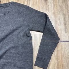 Carhartt Womens XS 0/2 Black Crewneck Sweatshirt Logo Sleeve Relaxed Fit