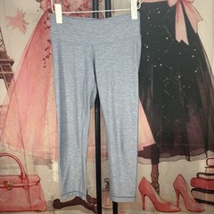 Outdoor Voices light blue space dye leggings crop 23.5 in inseam small