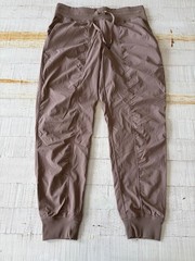 Lululemon Dance Studio Mid Rise Jogger Pants size 10 Taupetastic Full Length