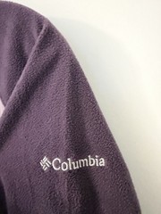 Columbia Sweatshirt Pullover Women’s 1/2 Zip Lightweight Dusty Rose Pink Sz M