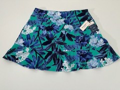 New Tommy Bahama Skort Skirt XS S M L Blue Aqua Floral Pockets Golf Tennis M6