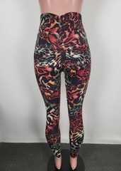 Cute Booty Lounge Scrunch Butt High Waist Leggings Pockets Size Small Made USA