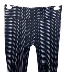Under Armour Womens M ? Black White Gray Geometric Workout Leggings Gym Ladies