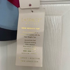 L*Space New Heights Colorblock Cropped Active Top XS NWT