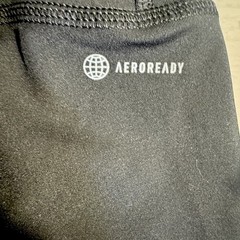 adidas AEROREADY Women’s Black Biker Shorts 2XL Pull-On Elastic Waist