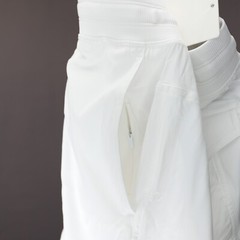 Lululemon Dance Studio Pants Relaxed Fit Mid Rise Cargo Jogger White Sz NWT