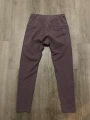 Layer8 Leggings Women’s SMALL Quick Dry Activewear Pull On Violet Athletic Gym