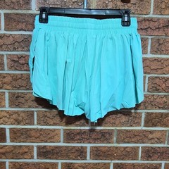 LUOGONGZI Aqua Athletic Shorts 87% Nylon 13% Spandex Breathable Women
