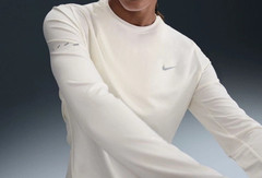 Women’s Nike Dri-FIT Swift Running Long Sleeve Shirt White HQ0503 Size Medium