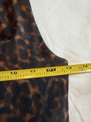 Beyond Yoga Softmark Square Neck Crop Tank Leopard Size XS