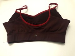 THRIVE SOCIETE WOMENS Sweetheart Red Dahlia Bra Size XL