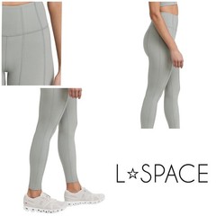 L*Space Womens Size XS Sage Green Chase High Waisted Active Leggings