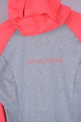 Womens Karpos Croda Da Lago Hoodie Fleece Pink Grey Stretch Size M Outdoor
