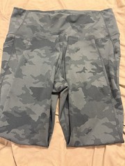 All in Motion Women’s Size XXL Curvy Camo Leggings Green Pockets