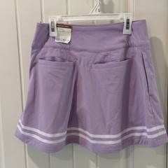 CALIA TruLight Golf Skort Women’s Size 2 Purple 15” Athletic Skirt NWT