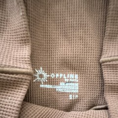 Offline Brown Waffle Knit Pull-On Leggings Womens Size S Yoga Athleisure