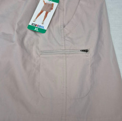 32 Degrees Cool Womens Lightweight Tech Skort, Beige Marble, Size XL – NWT