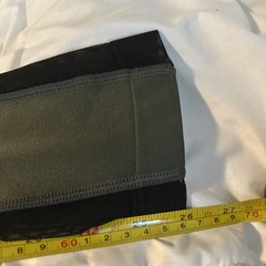 O To 5 NWT Active Leggings Size L/XL Seamless Waistband Green/Black