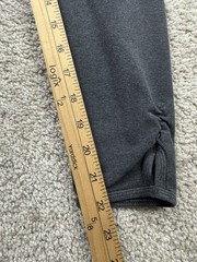 Lululemon Leggings Women Size 6 Gray Activewear Stretch Mid-Rise Cropped